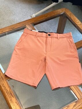 Hurley Men's Coral Flat Front Shorts